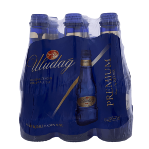 Uludag Sparkling Natural Mineral Water 250ml 6 Pack