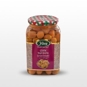 Scratched green olives 550 G