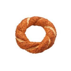 Whole Wheat Bagel (kepekli simit) x4