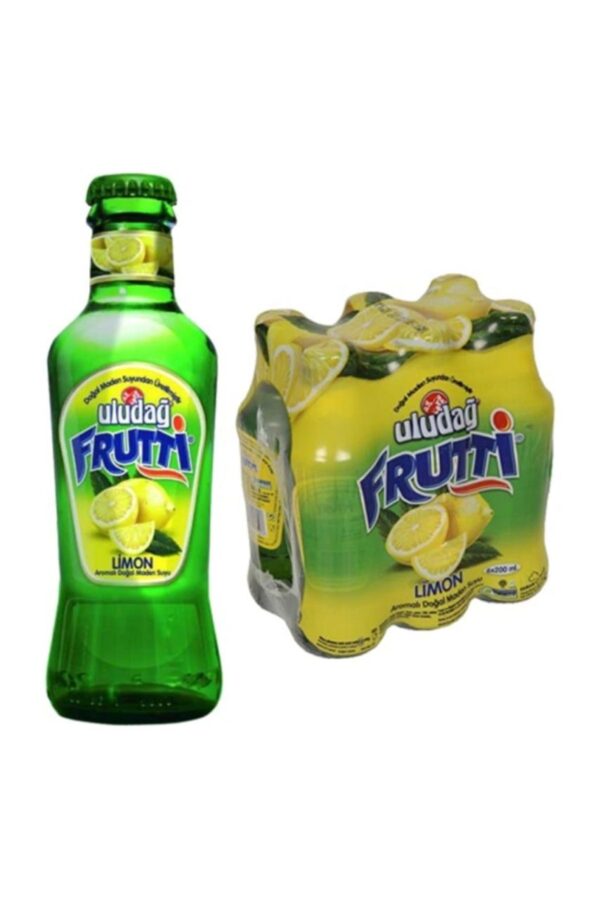 Frutti Lemon Soda Glass Bottle 200 ml