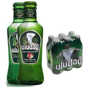 Uludag Natural Mineral Water Glass Bottle 200 ml