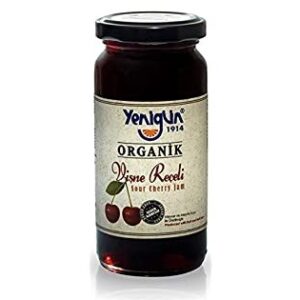 Organic Sour Cherry Jam 290 Gr