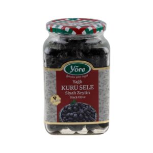 Dried Black Olive 550 Gr